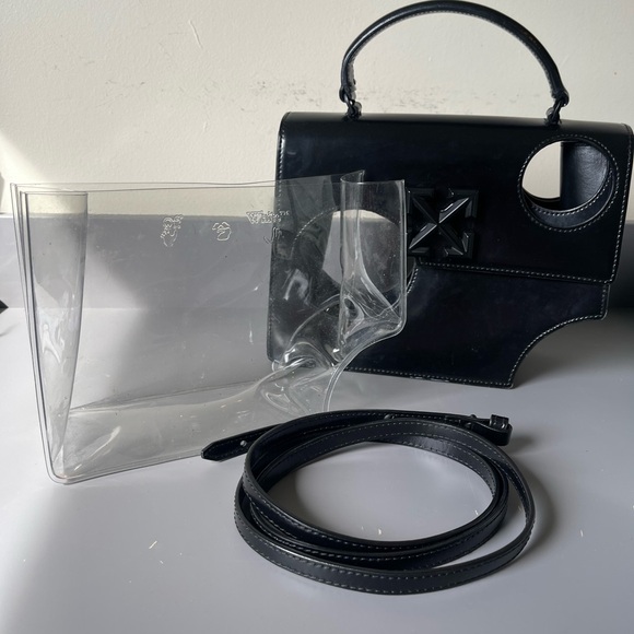 Off white Meteor Jitney Leather Bag - Picture 11 of 15